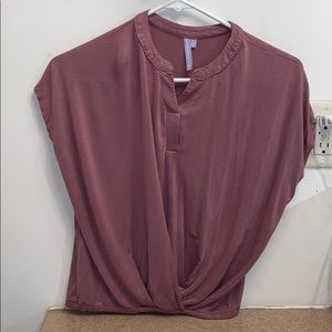 Kids size large rose pink sleeveless top